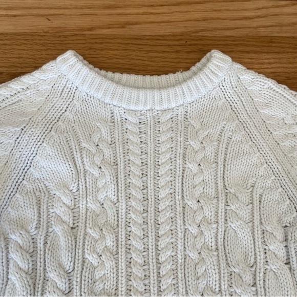 Rugged Bear Cable Knit Sweater Size 6/7 - Picture 3 of 5
